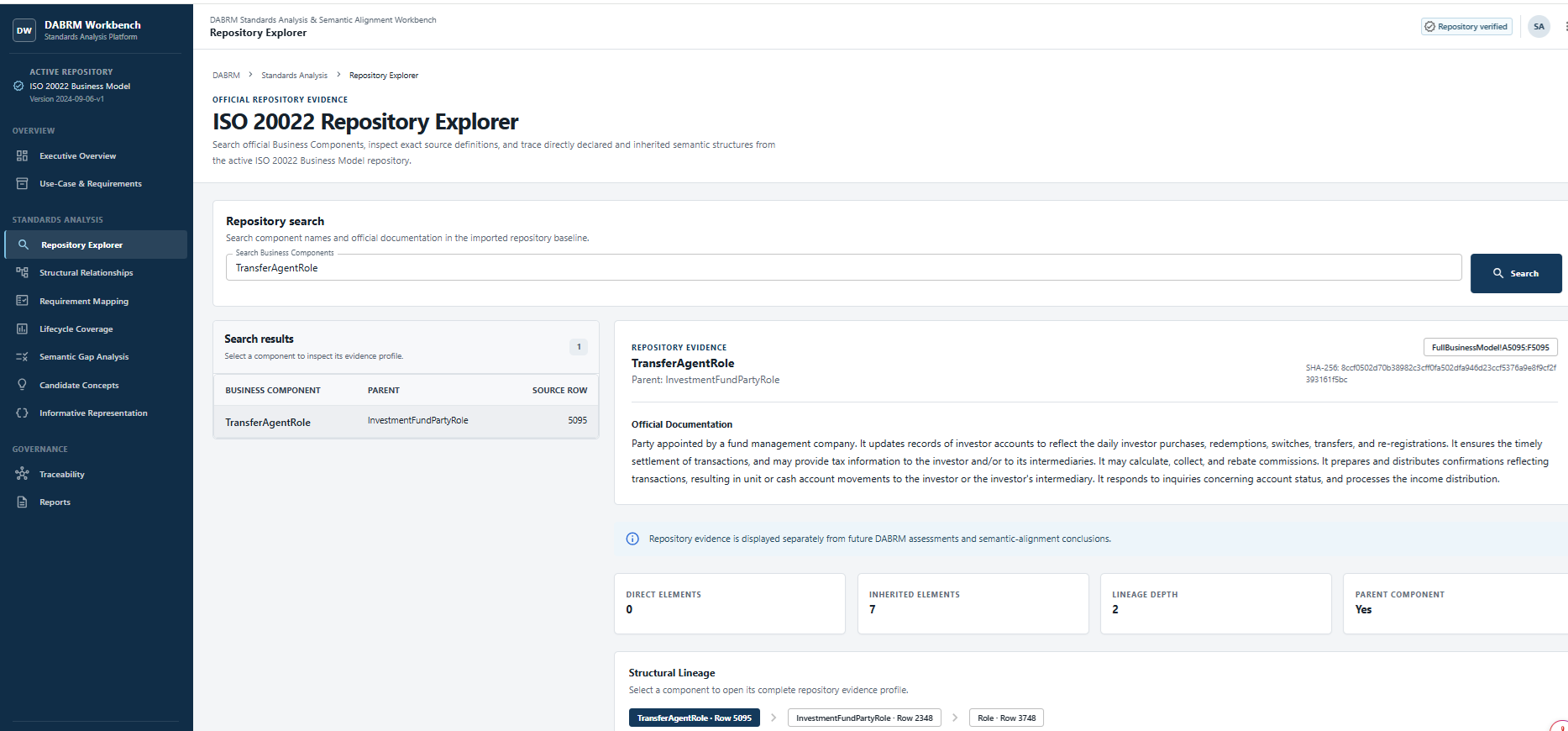 Repository Intelligence Workspace